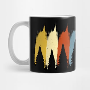 Forest Wood Retro Vintage Mug